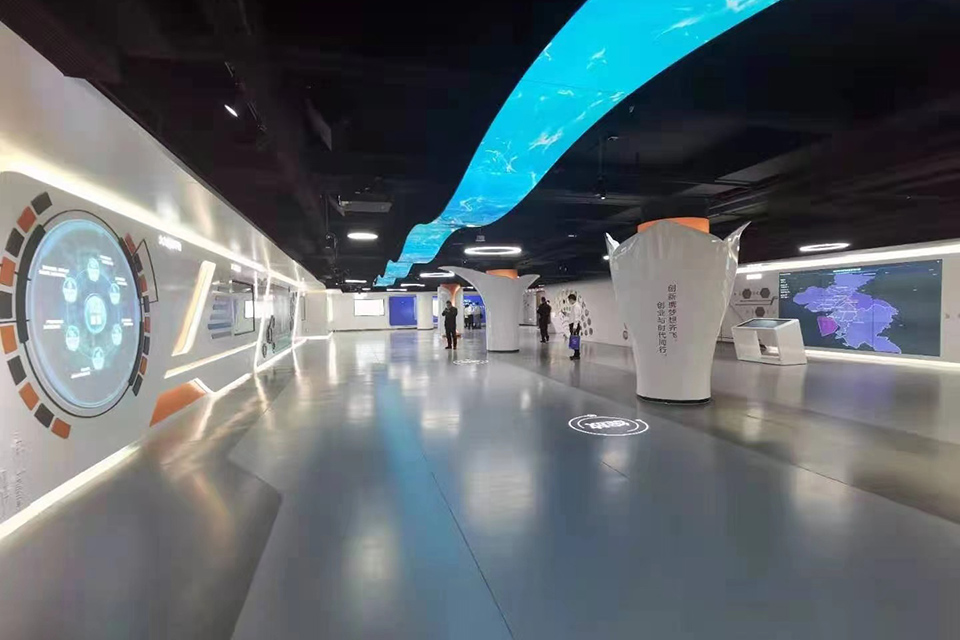 粤港澳大湾区广东创新创业孵化基地展厅