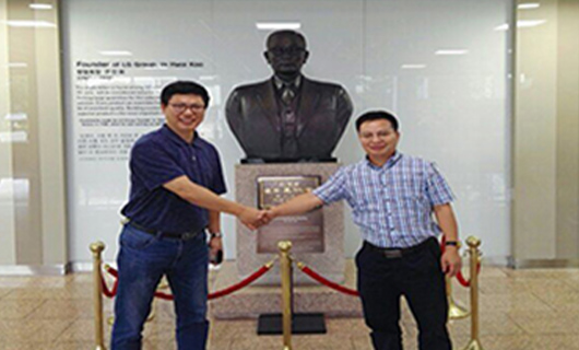 谋合作，共赢未来—304AM永利科技高层受邀出访LG韩国总部